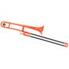 PBONE TROMBONE EN RESINE ABS ORANGE avec housse et embouchure