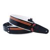 RIGHTON STRAPS RACE-HD COURROIE GUITARE CUIR VEGAN NOIR & ORANGE