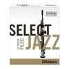 D'ADDARIO ORGANIC SELECT JAZZ "FILED" ANCHES SAXO SOPRANO 3 MEDIUM