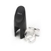 RICO HAS1S LIGATURE ARGENTEE ET COUVRE BEC SAXOPHONE ALTO