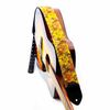 RIGHTON STRAPS GOLDROSES-OR COURROIE GUITARE TISSU MOTIF GOLD & ROSES