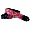 RIGHTON STRAPS GOLDROSES-PK COURROIE GUITARE TISSU MOTIF GOLD & ROSES