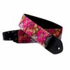 RIGHTON STRAPS GOLDROSES-PK COURROIE GUITARE TISSU MOTIF GOLD & ROSES