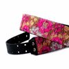 RIGHTON STRAPS GOLDROSES-PK COURROIE GUITARE TISSU MOTIF GOLD & ROSES