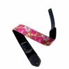 RIGHTON STRAPS GOLDROSES-PK COURROIE GUITARE TISSU MOTIF GOLD & ROSES