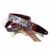 RIGHTON STRAPS LADYLUCK-BR COURROIE GUITARE TISSU MOTIF LADY LUCK