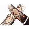 RIGHTON STRAPS SNAKE2-BG COURROIE VEGAN SIMILI CUIR SERPENT BEIGE