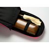 ROI CB-PINK HOUSSE SAC BANDOUILLERE ÉTUI FLÛTE TRAVERSIERE ROSE