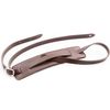 RIGHTON STRAPS SLIM-BR COURROIE CUIR SLIM BRUN