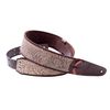RIGHTON STRAPS SANDOKAN-BG COURROIE GUITARE CUIR VEGAN BEIGE