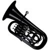 TIGER EUPHOBK EUPHONIUM EN RESINE ABS NOIRE housse + embouchure
