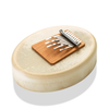 HOKEMA SANSULA DELUXE KALIMBA 9 LAMES CAISSE BOIS & PEAU NATURELLE