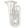 EASTMAN EBB624S TUBA EN SIB 5/4 ARGENTÉE 5 PALETTES