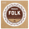 D'ADDARIO EJ32C "FOLK NYLON" JEU DE CORDE NYLON & ARGENT GUITARE FOLK
