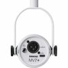 SHURE MV7+-W MICRO DYNAMIQUE DE PODCAST BLANC