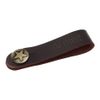 SOLDIER BS-01 SHBRW ATTACHE COURROIE GUITARE CUIR MARRON FONCÉ
