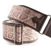 RIGHTON STRAPS GLITTERSNAKEP COURROIE VEGAN GLITTERSNAKE ROSE
