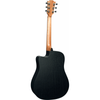 LAG T70DCE-BLS "TRAMONTANE" GUITARE FOLK ELECTRO DREAD. BLACK SATIN