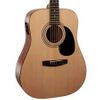 CORT AD810E OP GUITARE FOLK ELECTRO NATURELLE OPEN PORE