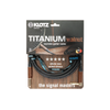 KLOTZ TIW0300PR "TITANIUM" CABLE JACK MONO/JACK 90° CONTACT OR