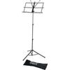 QUIKLOK MS334WB PUPITRE PLIANT 3 PARTIES NOIR - avec housse