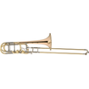XO 1242RL TROMBONE BASSE SYSTEME OPEN WRAP - Pavillon cuivre rose