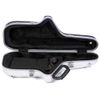 BAM TX4011SBR "TEXAS" ETUI SAXOPHONE ALTO CUIR BRUT NOIR