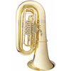 B&S GR51-L TUBA SIB 4 PALETTES VERNI avec housse