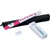 NUVO TOOT N430TWPK PETITE FLUTE TRAVERSIERE PLASTIQUE BLANCHE/ROSE
