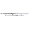 PEARL 795R ELEGANTE FLUTE TRAVERSIERE - Tête et corps argent massif