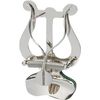 RIEDL LYRE NICKELE TROMPETTE se fixe sur le pavillon