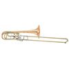 YAMAHA YBL 822G TROMBONE BASSE - Pavillon cuivre rose verni + étui