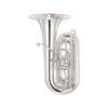 YAMAHA YBB 623S TUBA EN SIB ARGENTÉE - Pavillon cuivre jaune + étui