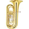 YAMAHA YBB 632 TUBA EN SIB VERNI - Pavillon cuivre jaune + étui