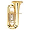 YAMAHA YBB 321 TUBA EN SIB VERNI - Pavillon cuivre jaune + étui