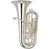 YAMAHA YFB 621S TUBA EN FA ARGENTEE - Pavillon cuivre jaune + étui
