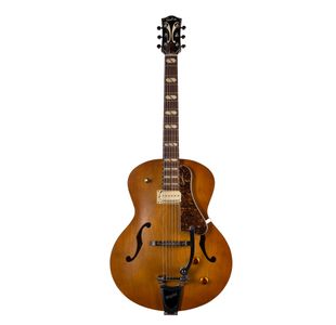 GODIN 5TH AVENUE JUMBO P-RAIL GUITARE JAZZ ELECTRIQUE HARVEST GOLD