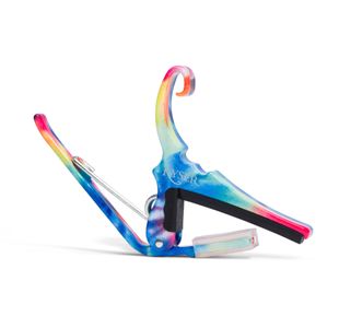 KYSER KG6TDA "QUICK CHANGE" CAPODASTRE GUITARE FOLK TIE DYE
