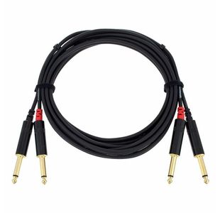 CORDIAL CFU3PC CABLE 2 JACKS MONO / 2 RCA - 3m