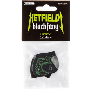 DUNLOP PH112P114 MEDIATOR JAMES HETFIELD PLAYER'S 1,14 (pack de 6)