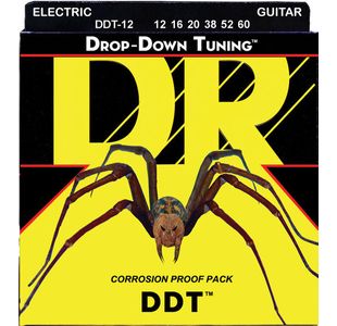 DR DDT-12 JEU DE CORDE GUITARE ELECTRIQUE