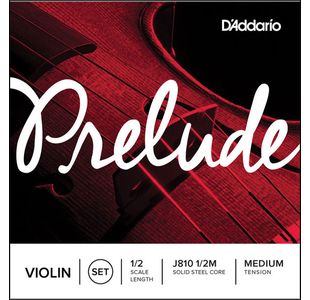 D'ADDARIO J810 1/2M JEU DE CORDES DE VIOLON 1/2 - Medium