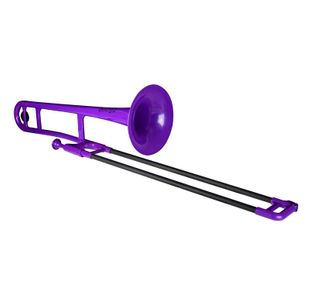 PBONE TROMBONE EN RESINE ABS VIOLET avec housse et embouchure