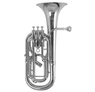 CONN BH651S BARYTON 3+1 PISTONS ARGENTEE avec etui et embouchure