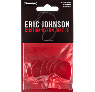 DUNLOP 47PEJ3N N MEDIATOR ERIC JOHNSON JAZZ III NYLON (pack de 6)