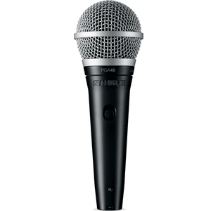 SHURE PGA48-XLR MICRO CHANT DYNAMIQUE - CARDIOIDE