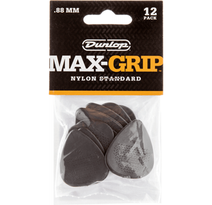 DUNLOP 449P088 MAX GRIP STANDARD PLAYER'S PACK DE 12 MEDIATORS 0,88mm