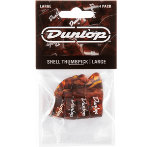 DUNLOP 9023P ONGLET POUCE ECAILLE LARGE (pack de 4)