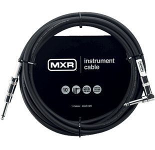 MXR DCIS10R CÂBLE STANDARD JACK COUDÉ 3M