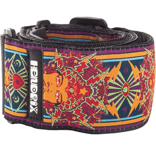 DUNLOP JH04 COURROIE JIMI HENDRIX HENDRIX POSTER ORANGE